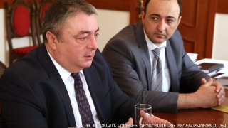 The Chairman of RA Investigative Committee received the Ambassador Extraordinary and Plenipotentiary of Georgia