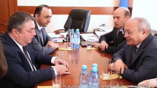 The Chairman of RA Investigative Committee received the Ambassador Extraordinary and Plenipotentiary of Georgia