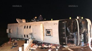 Urgent investigatory actions conducted in the framework of the criminal case initiated on road accident in Tula region (Photos)