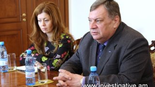 Приказом председателя  Следственного комитета РА руководитель ереванского офиса ОБСЕ Андрей Сорокин награжден медалью “За сотрудничество” (фото)