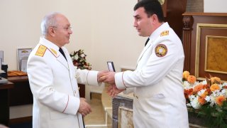 Торжественное заседание, посвященное Дню служащего Следственного комитета РА(фотографии)