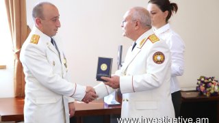 Торжественное заседание, посвященное Дню служащего Следственного комитета РА(фотографии)