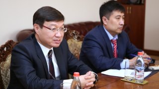 RA IC Chairman Aghvan Hovsepyan received Ambassador Extraordinary and Plenipotentiary of Kazakhstan to Armenia (Photos)