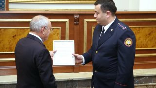 Persons related to murder of two residents of Hrazdan identified; investigators and policemen awarded for work carried out for crime disclosure (Photos)