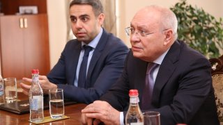 Председатель СК РА Агван Овсепян принял Чрезвычайного и Полномочного посла РФ в Армении Ивана Волынкина в связи с завершением его дипломатической миссии в нашей стране (Фото)