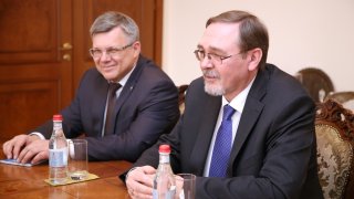 Председатель СК РА Агван Овсепян принял Чрезвычайного и Полномочного посла РФ в Армении Ивана Волынкина в связи с завершением его дипломатической миссии в нашей стране (Фото)