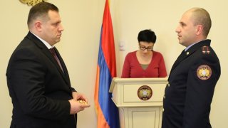 Քննչական կոմիտեի նախագահը կոչումներ է շնորհել ՔԿ աշխատակիցներին (լուսանկարներ)