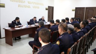 Chairman of RA Investigative Committee Hayk Grigoryan Left for Kotayk Province on Working Visit (photos)