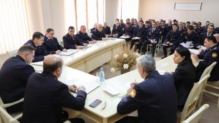 Քննչական կոմիտեի նախագահն ամփոփել է Երևան քաղաքի քննչական վարչության և ԵՔՔՎ հինգ քննչական բաժինների կողմից 2018 թվականի ընթացքում կատարված աշխատանքները (լուսանկարներ)