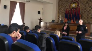 Դպրոցականները ճանաչողական այցով Քննչական կոմիտեում էին (լուսանկարներ)