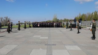 ՀՀ  քննչական կոմիտեի ծառայողները՝ ՔԿ նախագահ Հայկ Գրիգորյանի գլխավորությամբ, այցելել են  Ծիծեռնակաբերդի հուշահամալիր (լուսանկարներ)