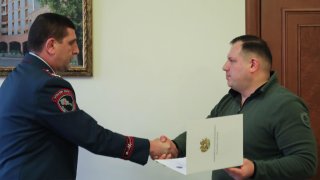 Chairman of Investigative Committee Awarded Deputy Prosecutor of Kotayk Province as well as a Number of Police Officers of Kotayk Police Division (photos)