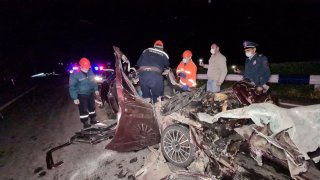 Մահվան ելքով ավտովթար (լուսանկարներ, տեսանյութ)