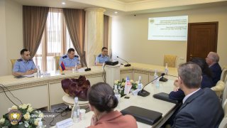 Встреча председателя Следственного комитета РА с сотрудниками посольства США (фотографии)