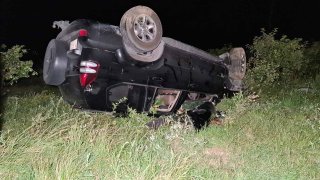 «Տոյոտա» մակնիշի  ավտոմեքենան գլխիվայր շրջվել է. կա զոհ (տեսանյութ, լուսանկարներ)   