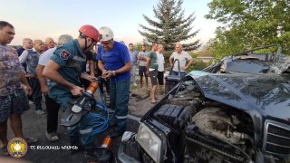 Ավտոպատահարի հետևանքով երեք մահացածներից երկուսն անչափահասներ են. հարուցվել է քրեական գործ (տեսանյութ, լուսանկարներ)