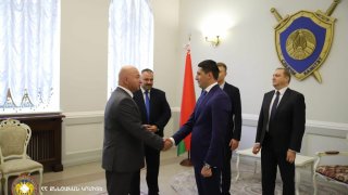 Председатель Следственного комитета РА Аргишти Кярамян находится в Беларуси (фото)