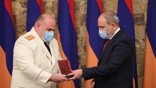 “I Attach Importance to Efficient Preliminary Investigation of Criminal Cases on Circumstances of 44 Days of War”; Prime Minister Visited Investigative Committee (photos)