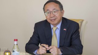 Председатель Следственного комитета принял Чрезвычайного и Полномочного Посла Китайской Народной Республики в Армении  (фотографии)