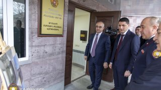 При участии Председателя Следственного комитета РА состоялась церемония открытия новых административных зданий Следственного управления марза Армавир и Следственного отдела Вагаршапат СК РА (видео, фото)