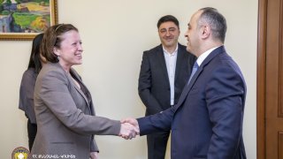 ԱՄՆ արդարադատության դեպարտամենտի Հետաքննությունների Դաշնային Բյուրոյի՝ Հայաստանում և Վրաստանում իրավական կցորդն այցելել է ՀՀ քննչական կոմիտե(լուսանկարներ)