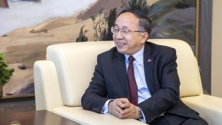 Председатель Следственного комитета РА посетил Посольство Китайской Народной Республики в Армении (фото)