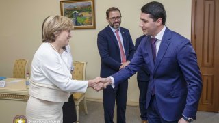 Председатель Следственного комитета принял исполнительного директора Европола (видео, фото)