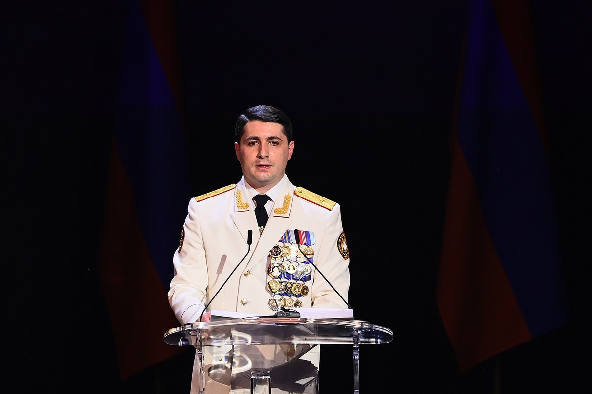 ՀՀ քննչական կոմիտեի նախագահ Արգիշտի Քյարամյանի ելույթը ՀՀ քննչական կոմիտեի ձևավորման 10-ամյա հոբելյանի առիթով հրավիրված հանդիսավոր միջոցառմանը