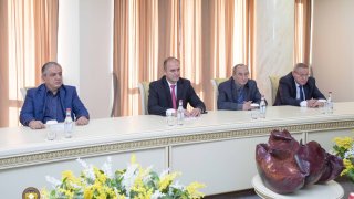 Արգիշտի Քյարամյանը հանդիպել է «ՀՀ քննչական կոմիտեի փորձաքրեագիտական կենտրոն» ՊՈԱԿ-ի տնօրենի նորանշանակ պաշտոնակատար Վիգեն Մեսրոպյանին (լուսանկարներ)