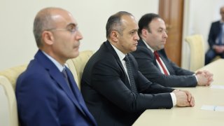Председатель Следственного комитета представил новоназначенного начальника Главного управления по расследованию экономических преступлений и контрабанды Вагинака Мартиросяна