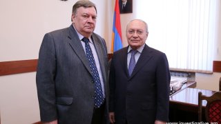 ՀՀ քննչական կոմիտեի նախագահ Աղվան Հովսեփյանն ընդունել է ԵԱՀԿ երևանյան գրասենյակի ղեկավար Անդրեյ Սորոկինին