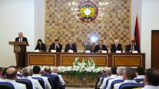 Торжественное заседание по случаю Дня служащего Следственного комитета РА (Фото)