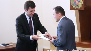 Diplomas given to candidates of investigators trained in Academy of Justice (Photos)