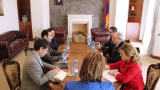 ՀՀ ՔԿ նախագահն ընդունել է Հայաստանում ԻԻՀ դեսպանին (Լուսանկարներ)