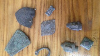Stole antique items of bronze-age period of particularly historical, cultural value; a criminal case initiated