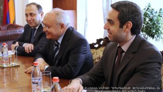 ՀՀ ՔԿ նախագահ Աղվան Հովսեփյանն ընդունել է ԵԱՀԿ երևանյան գրասենյակի նորանշանակ ղեկավար, դեսպան Արգո Ավակովին (Լուսանկարներ)