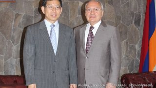 ՀՀ ՔԿ նախագահ Աղվան Հովսեփյանն ընդունել է ՉԺՀ արտակարգ և լիազոր դեսպան Թիան Էրլունին