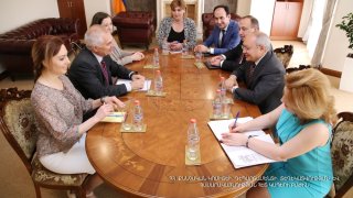 Председатель СК РА Агван Овсепян принял руководителя делегации ЕС в Армении, посла Петра Свитальского