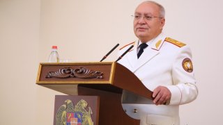 Торжественное заседание, посвященное Дню служащего Следственного комитета РА(фотографии)