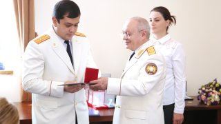 Торжественное заседание, посвященное Дню служащего Следственного комитета РА(фотографии)
