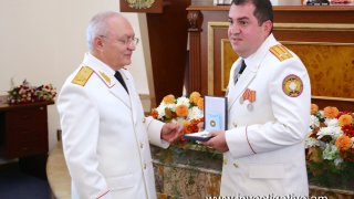 Торжественное заседание, посвященное Дню служащего Следственного комитета РА(фотографии)