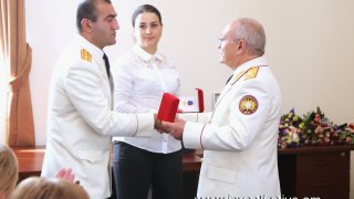 Торжественное заседание, посвященное Дню служащего Следственного комитета РА(фотографии)
