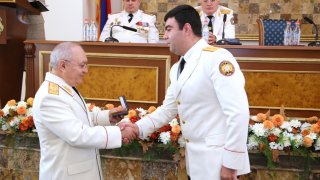 Торжественное заседание, посвященное Дню служащего Следственного комитета РА(фотографии)