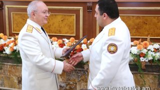 Торжественное заседание, посвященное Дню служащего Следственного комитета РА(фотографии)