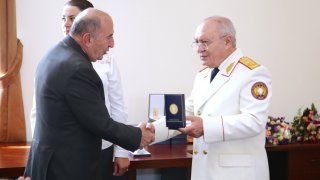 Торжественное заседание, посвященное Дню служащего Следственного комитета РА(фотографии)