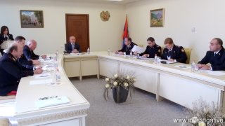 Состоялось заседание коллегии Следственного комитета РА (фотографии)   