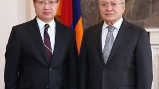 Председатель СК РА Агван Овсепян принял Чрезвычайного и полномочного посла Казахстана в Армении(фото)