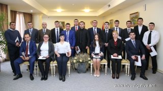 Քննիչների թեկնածուների՝ Արդարադատության ակադեմիան ավարտած շրջանավարտները ծառայության նշանակվեցին ՀՀ քննչական կոմիտեում (Լուսանկարներ)