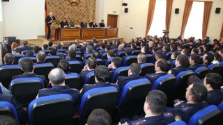 Расширенное заседание коллегии в Следственном комитете РА: подведены итоги по показателям за прошлый год(фото)