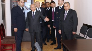 Aгван Овсепян сегодня принял участие в церемонии открытия нового административного здания масисского следственного отдела(Фото)